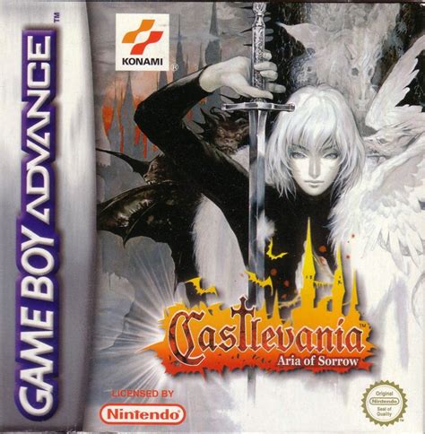 Castlevania Aria Of Sorrow 2003 Game Boy Advance Box Cover Art