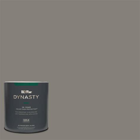 Behr Dynasty 1 Qt N360 5a Wood Ash Semi Gloss Exterior Stain Blocking