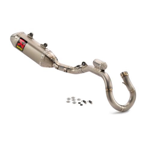 Ligne complète Akrapovič Racing Line Acier pour GASGAS MC 250 350F