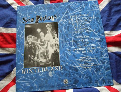 Sex Pistols Winterland Ex Rare Dark Green Vinyl Sid Vicious Johnny Rotten