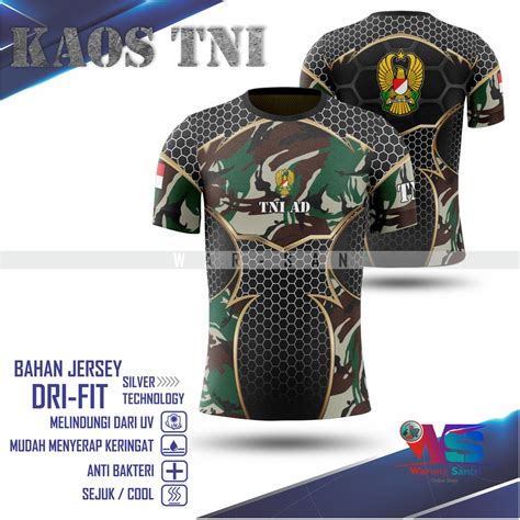 Jual Kaos Tni Sublim Kaos Jersey Tni Ad Kaos Army Fullprint Kaos