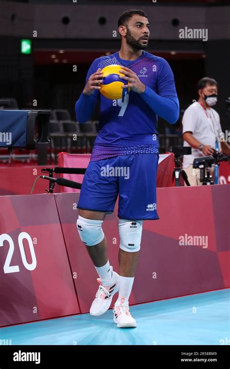 Aug Tokyo Japan Earvin Ngapeth Of Team France In The