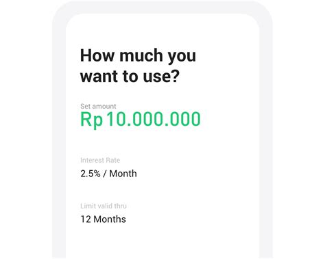credit line with bank 5