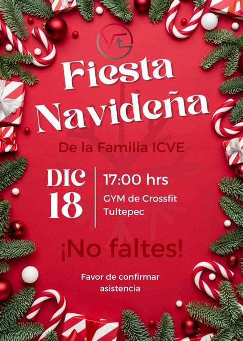 Recuerda que el próximo domingo tendremos nuestra cena navideña. ¡Te