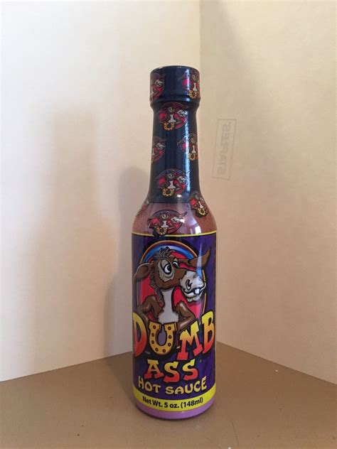 DUMB ASS HOT SAUCE 5oz Scorched Lizard Sauces