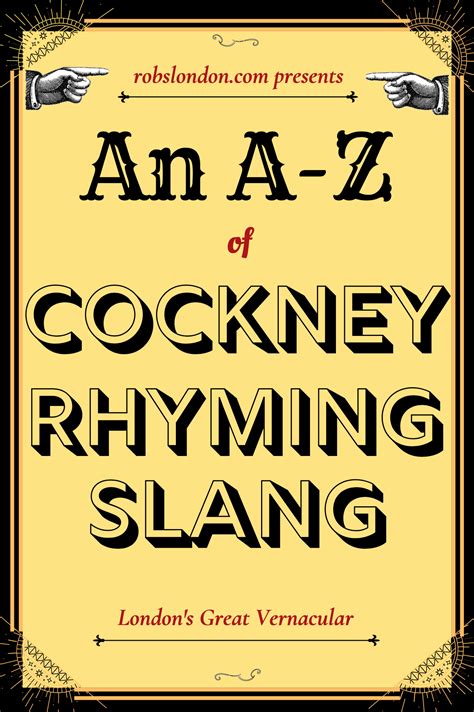 Cockney rhyming slang | View from the Mirror