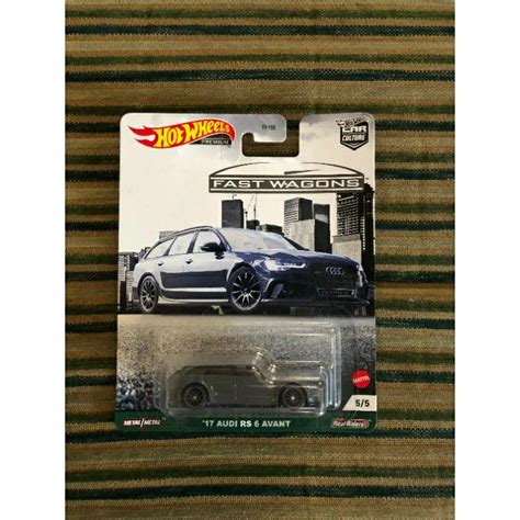 Jual Hot Wheels Premium Fast Wagons Audi Rs Avant Shopee Indonesia