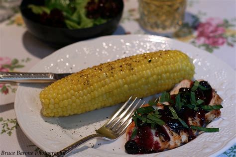 Bruce S Kitchen Grilled Chicken Breasts With Blueberry Dijon Sauce