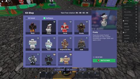 Getting Frosty Kit Roblox Bedwars Youtube