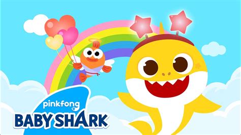 Baby Shark's Rainbow World | Baby Shark Colors | Learn Colors for Kids ...