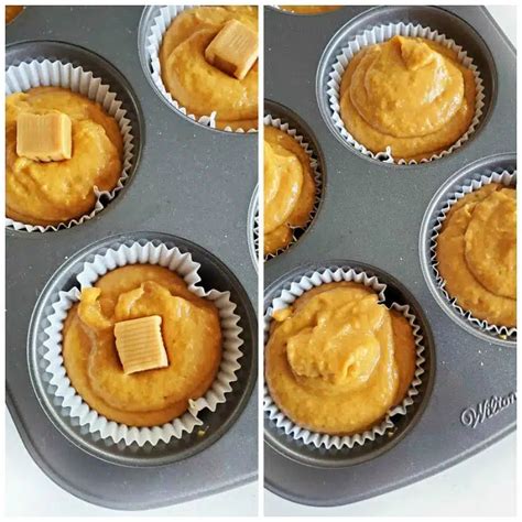 Jumbo Pumpkin Muffins With Caramel Savvy Saving Couple