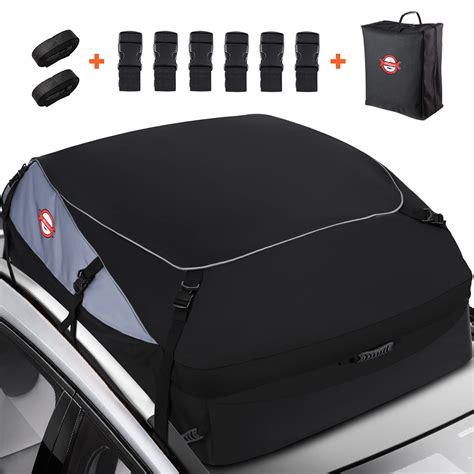 Buy Car Rooftop Cargo Carrier Roof Bag 20 Cubic Feet Waterproof Roof