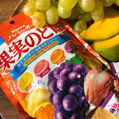 Японские леденцы KANRO | Полезные сладости с витамином С | 0 сахара