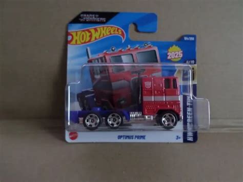 Hot Wheels F Case Optimus Prime Transformers Picclick Uk