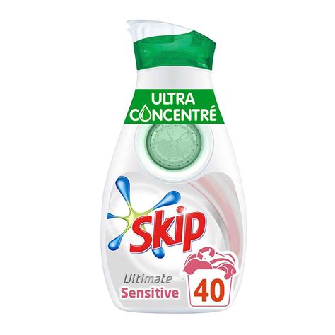 Hygiene Et Soins Sportifs Skip Ultimate Sensitive Concentr E Lessive