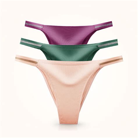 3 1pcs Seamless Underwear Sexy Lingerie Knickers Ice Silk Panties