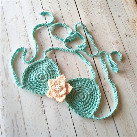 Ravelry Star Flower Mermaid Bikini Top Pattern By Crochet By Jennifer