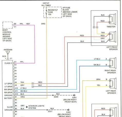 chevy cavalier wiring schematic