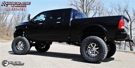 Dodge Ram 2500 Fuel Maverick D260 Chrome With Gloss Black Lip 0 X 0