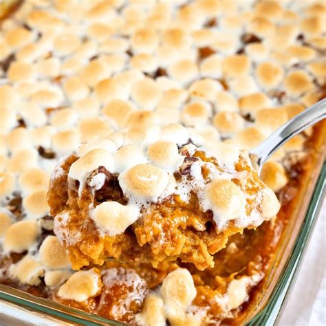 One-Dish 8-Ingredient Sweet Potato Casserole - Tastilly