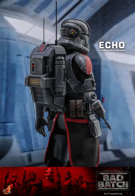 Hot Toys TMS042 星際大戰瑕疵品回音Echo1 6 比例收藏級人偶 利用豐富替換件再現多功能超強右手