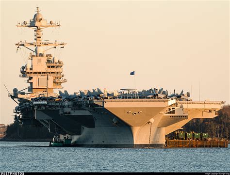 Cvn 78 Aircraft Carrier United States Us Navy Usn Leige Yang Jetphotos