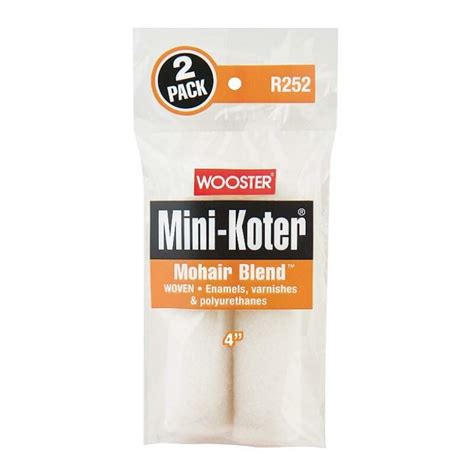 WOOSTER Mini Koter Mohair Spare Roller 100mm Joo Yong Pte Ltd