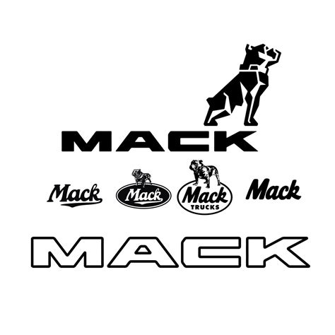 Svg 6 Pack Mack Trucks Logo Graphics Svg Graphic For Cricut Or Vinyl