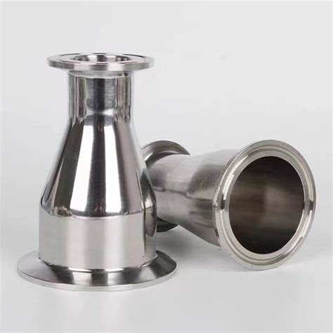 Sanitary Stainless Steel Pipe Fitting Clamped Reducer Din China