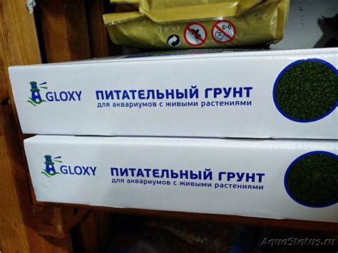 Питательный грунт Gloxy, кто использовал? (Оформление и дизайн аквариума)