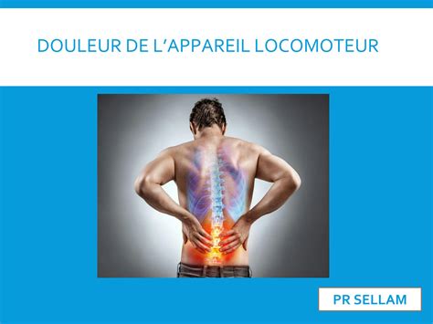 Solution Douleur De L Appareil Locomoteur Studypool