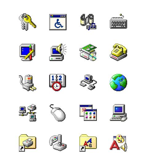 Windows 98 Icons