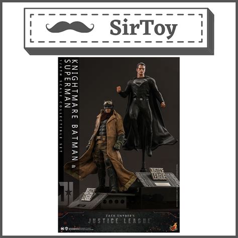 Hot Toys Th Scale Tms Zack Snyder S Justice League Knightmare Batman And Superman