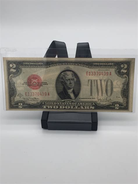 1928-G $2 Dollar Bill Red Seal United States Note | Property Room