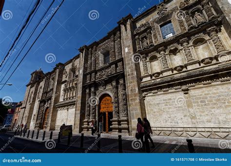 Colonial Church In Guadalajara Ja Mexico 2017 Editorial Stock Photo