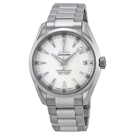 Omega Seamaster Aqua Terra Silver Dial Men S Watch 23110392102002