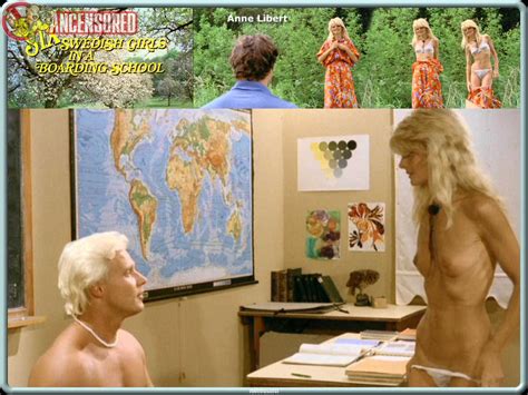 Naked Anne Libert In Six Swedes On A Campus