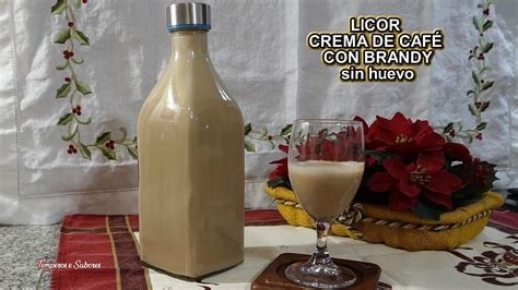 Licor Crema De Caf Sin Huevo Se Prepara En Minutos Delicioso R Pido