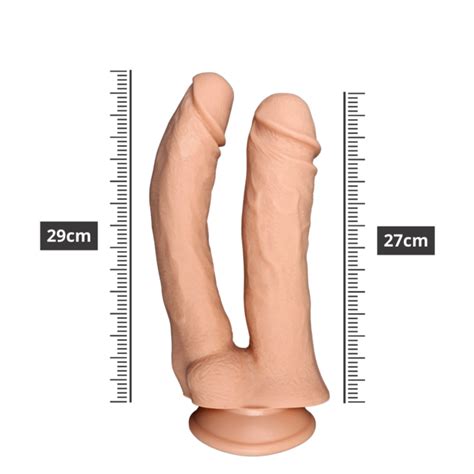 Consolo Peniano Dildo Dupla Penetração Ventosa Gigante