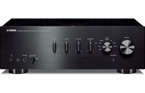 Yamaha As301 60 Watt Stereo Amplifier Black Ebay