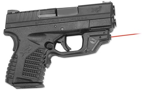 Springfield Xds 33 Single Stack 45acp Black With Crimson Trace