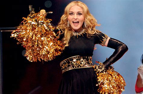 Photos: Madonna at Super Bowl XLVI