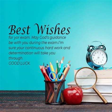 Best Wishes For Your Upcoming Exams