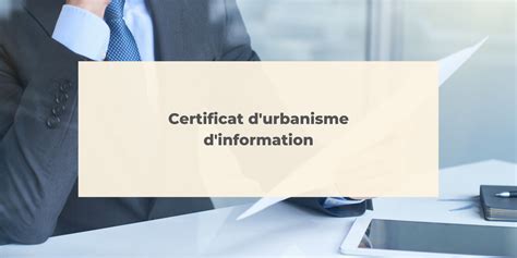 Certificat Durbanisme Dinformation Tout Savoir Urbassist