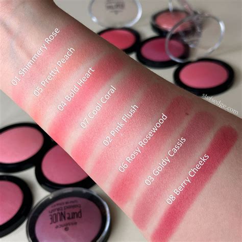 Essence Pure Nude Baked Blush Swatches Artofit
