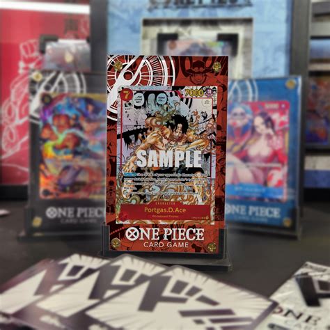 ACE MANGA Display| One Piece Trading Card | - Etsy