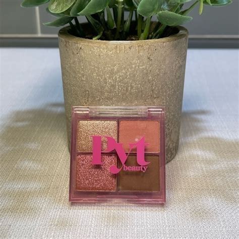 PYT Beauty Makeup Nwt Pyt Beauty The Upcycle Eyeshadow Quad In Party In The Nude Poshmark