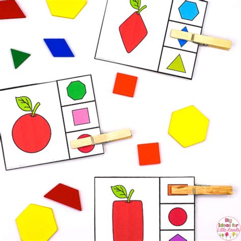 5 Fun Shape Activities For Fall - Big Ideas for Little Hands