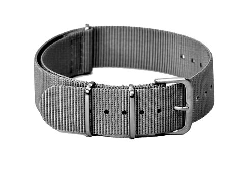 18mm Grey NATO Military Watch Strap – MILSPEC WATCH GROUP