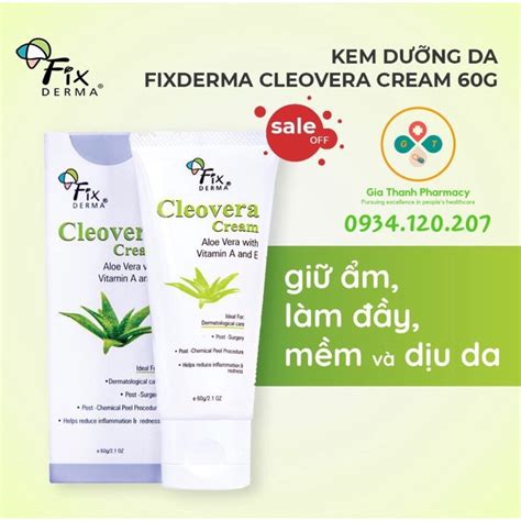 H Ng Ch Nh H Ng Kem D Ng Da Fixderma Cleovera Cream G Shopee